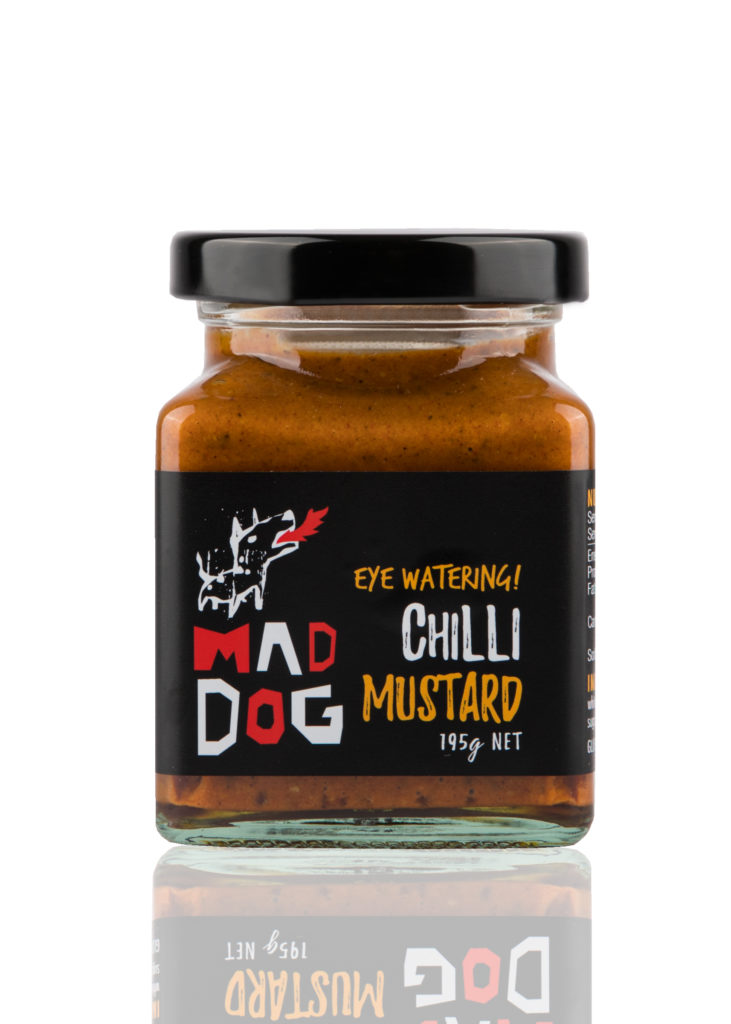 Mad Dog Chilli Mustard 195g | Yarra Valley Gourmet Foods